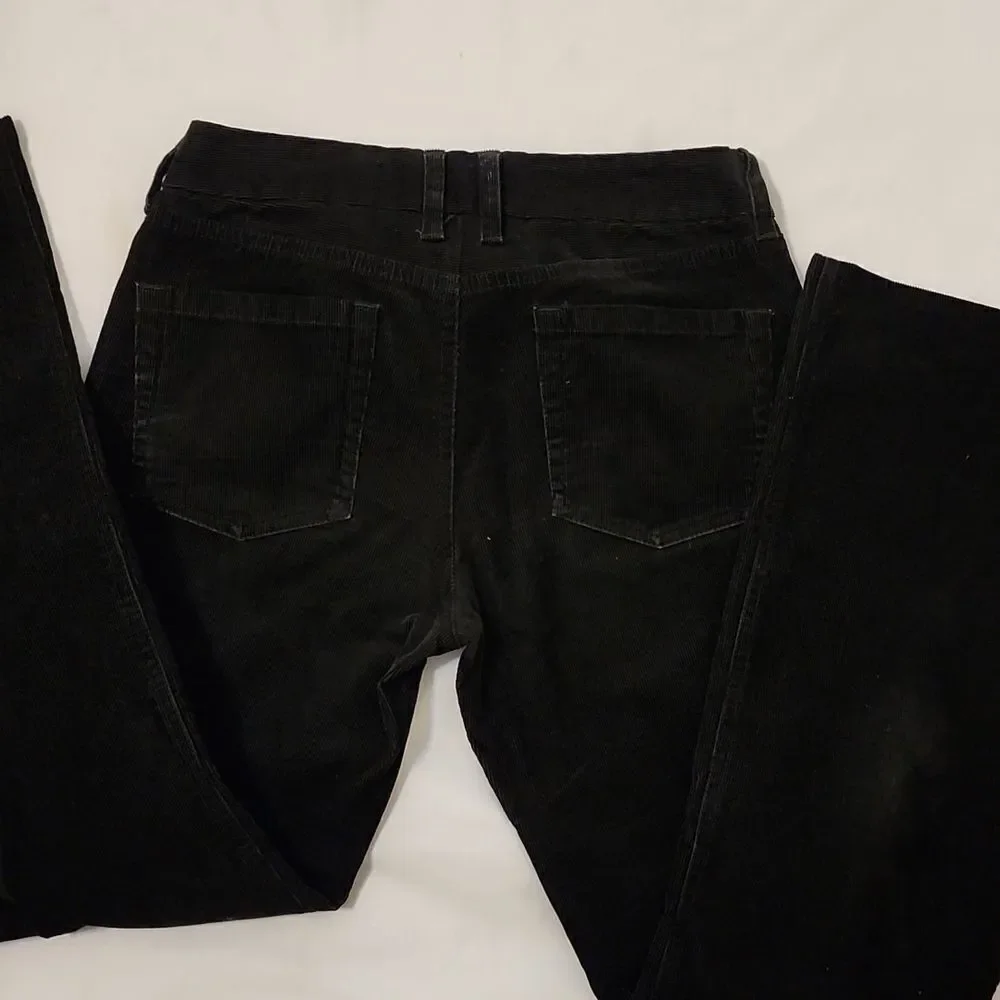 ‎J Crew black corduroy pants 6R